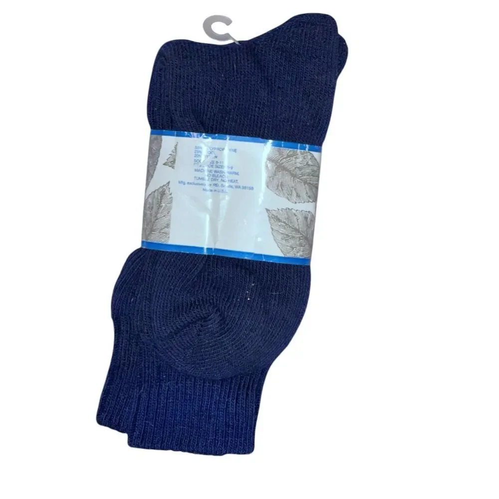 NEW‎ WITH TAGS REI WOOL BLEND SOCKS MENS BLUE